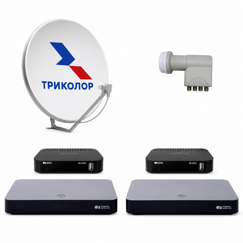 Комплект на 4 телевизора